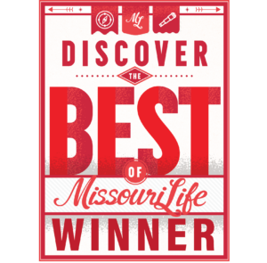 Discover the Best in Missouri Life Logo. 