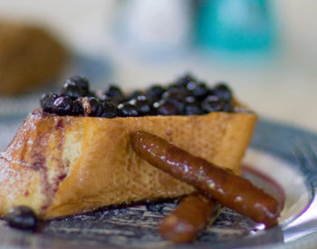 Cream Cheese Stuffed French Toast | School House Bed and Breakfast